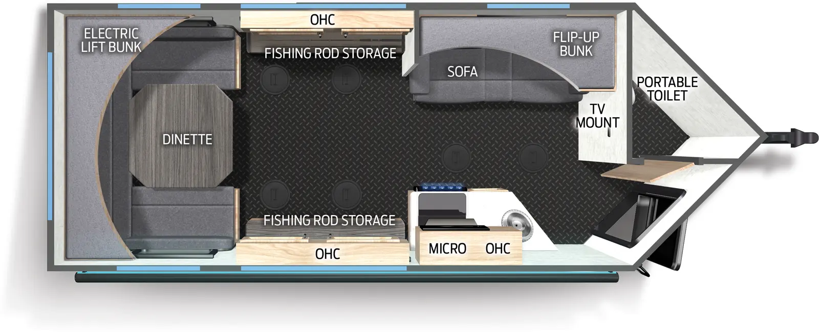 Grey Wolf 16GR Floorplan